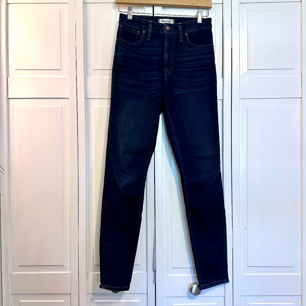Madewell Tall Curvy High-Rise Skinny Jeans in Hayes Wash